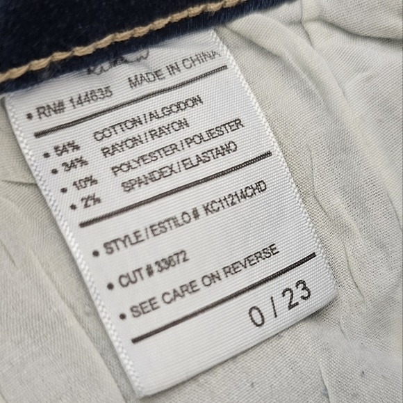 KanCan Classic Blue Skinny Denim Jeans Size 0/23 - Picture 5 of 5